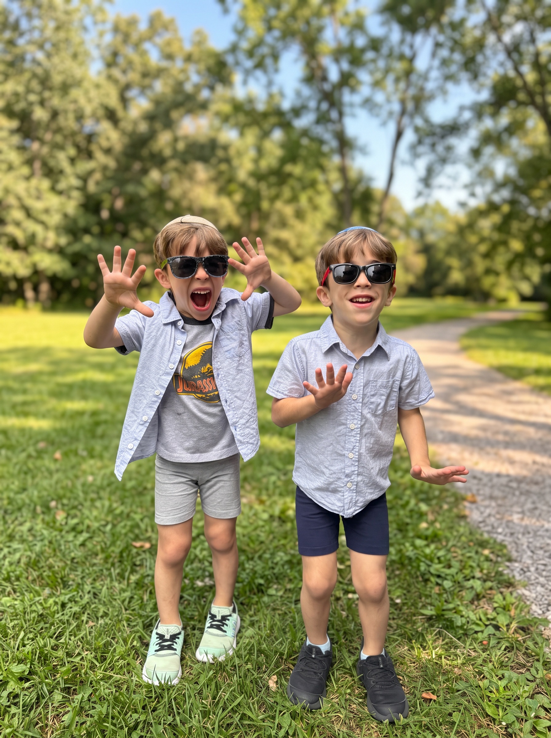 Max and Yuli, Tamar's twin boys